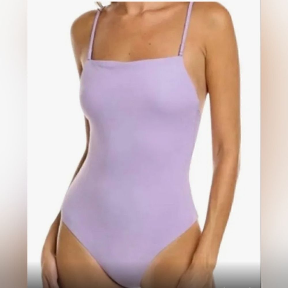 Onia Juliette One Piece Lavender/purple Swimsuit NWOT size XS